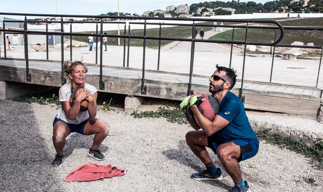 Mouvement signature Urban Training au Prado